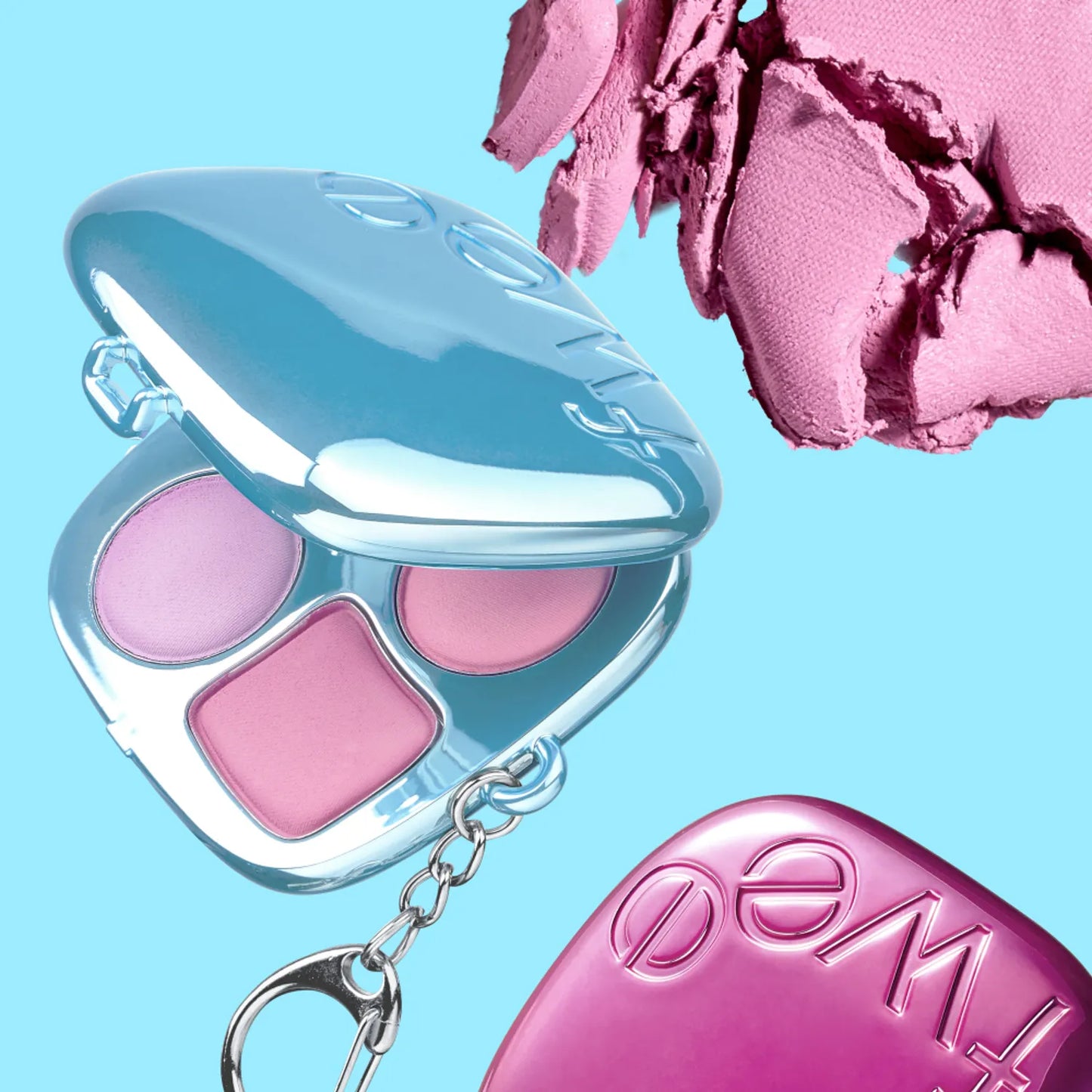 Fwee Pocket Cheek Palette CP01 Pink & Soda