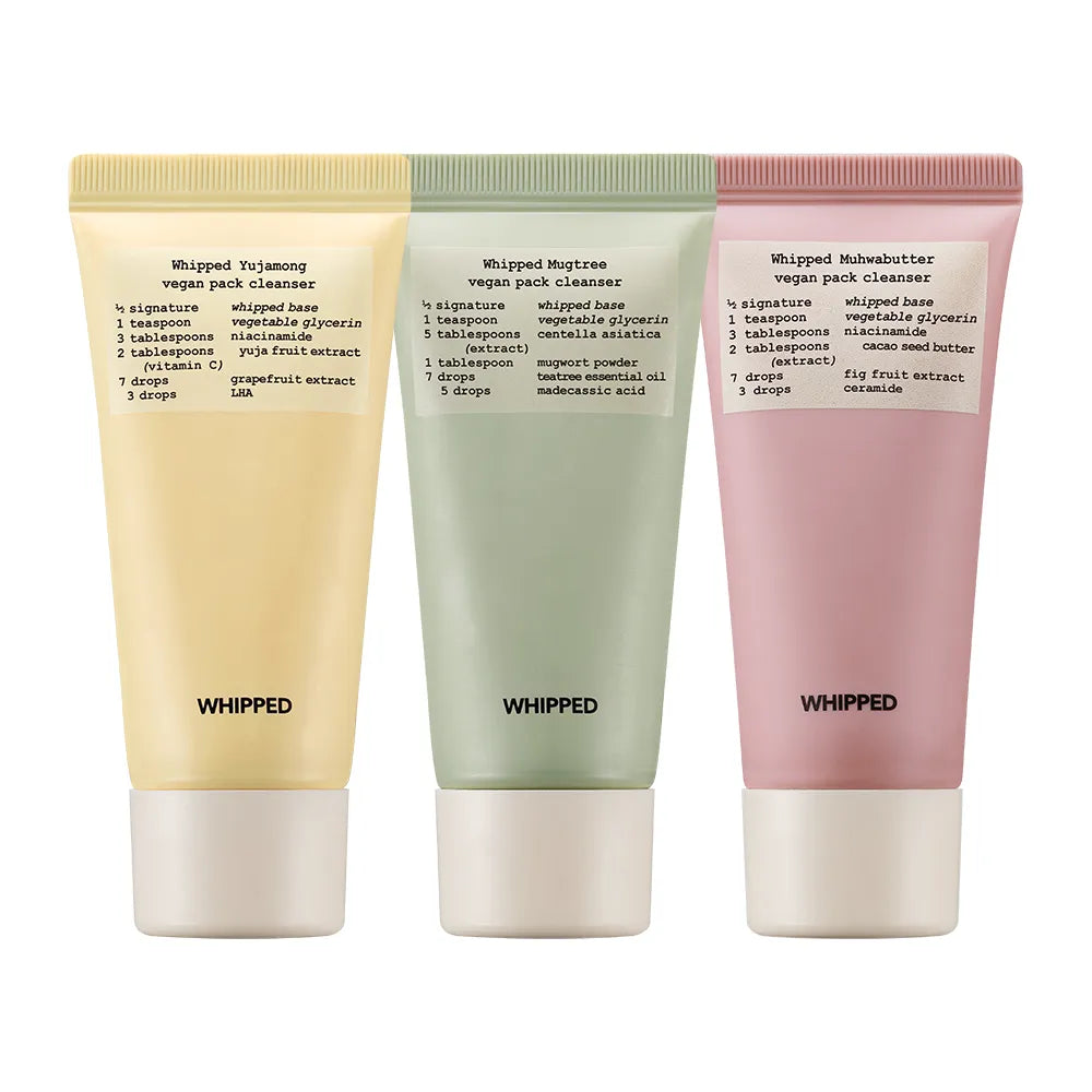 Whipped Vegan Pack Cleanser Gift Set
