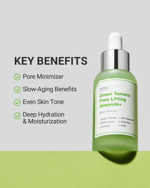 SUNGBOON EDITOR Green Tomato NMN Pore Lifting Ampoule 40ml