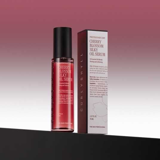 CURLYSHYLL Cherry Blossom Silky Oil Serum 70ml