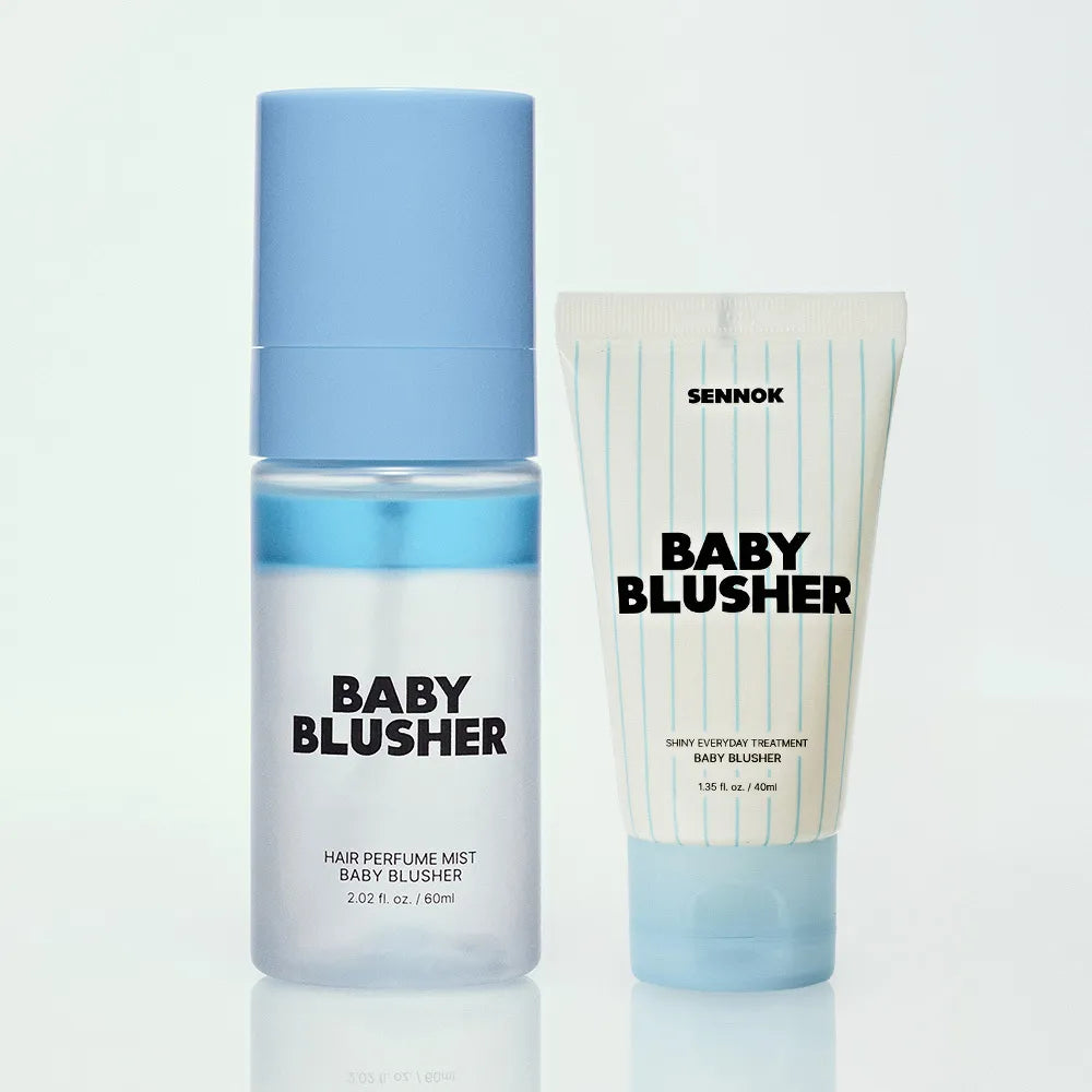 SENNOK Hair Perfume Mist 60ml Baby Blusher Set π (+Treatment Baby Blusher 40ml)