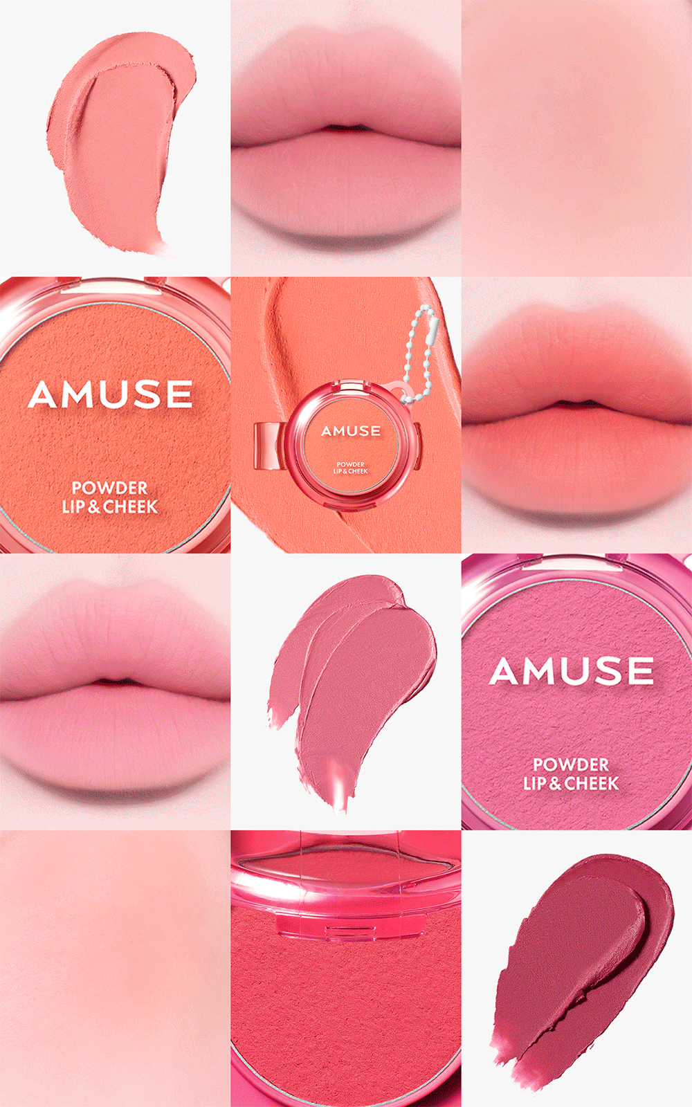 AMUSE Powder Lip & Cheek