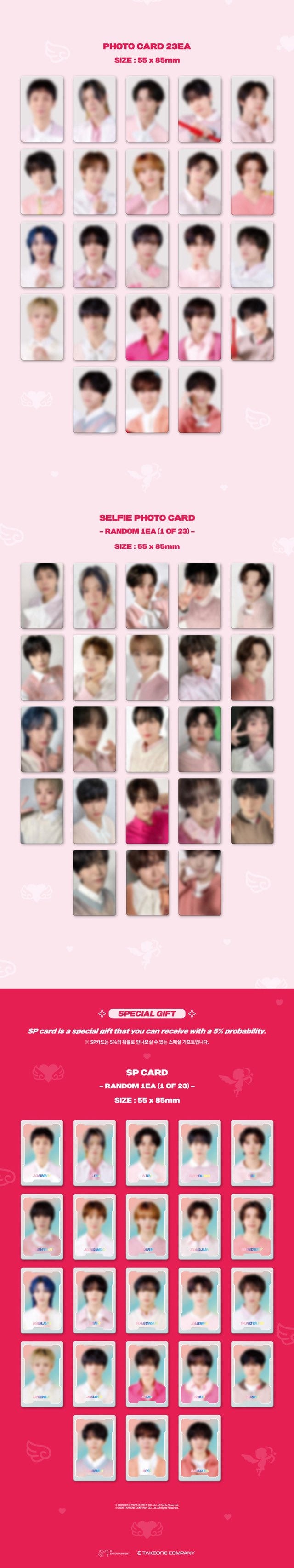 NCT ZONE COUPON CARD CUPID ver.