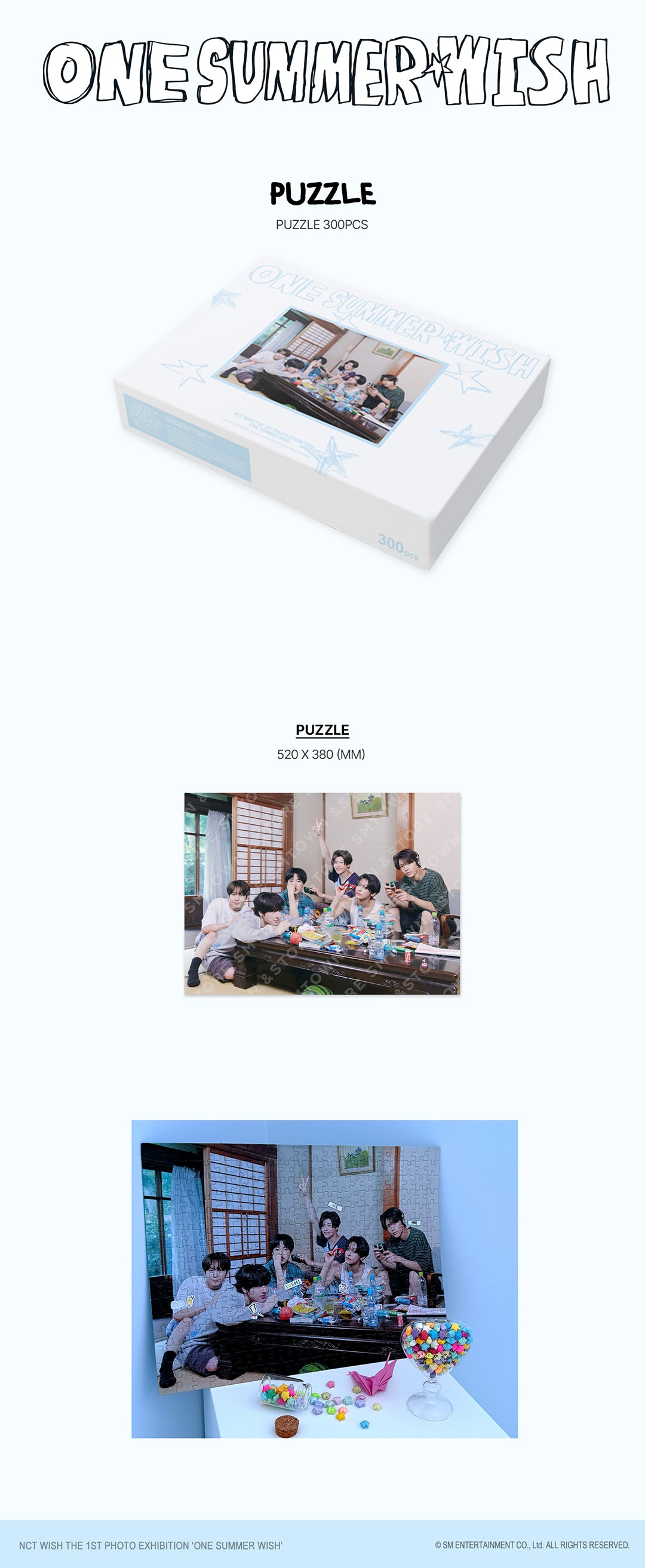 NCT WISH THE 1ST PHOTO EXHIBITION 'ONE SUMMER WISH' MD (PUZZLE)