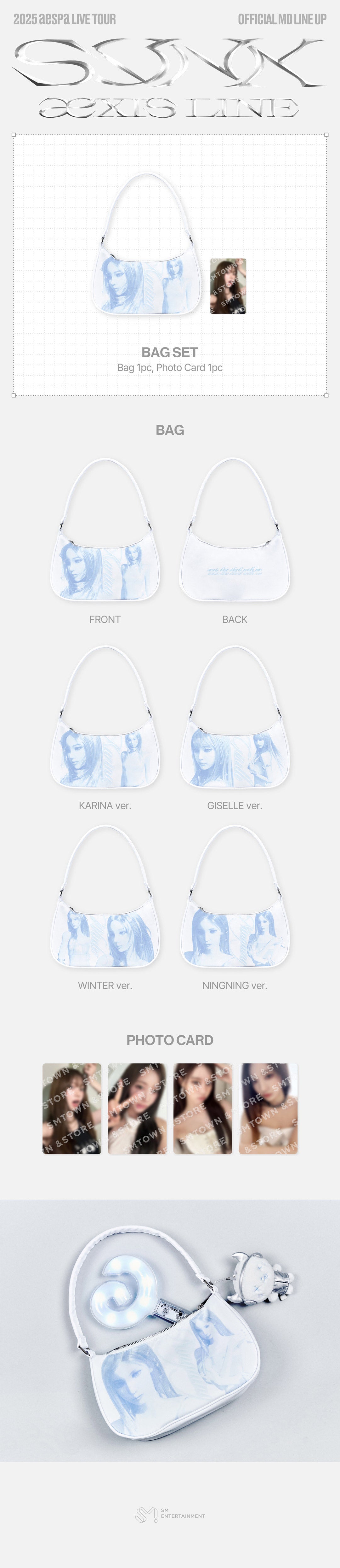 aespa CONCERT 'SYNK : aeXIS LINE' MD (BAG SET)
