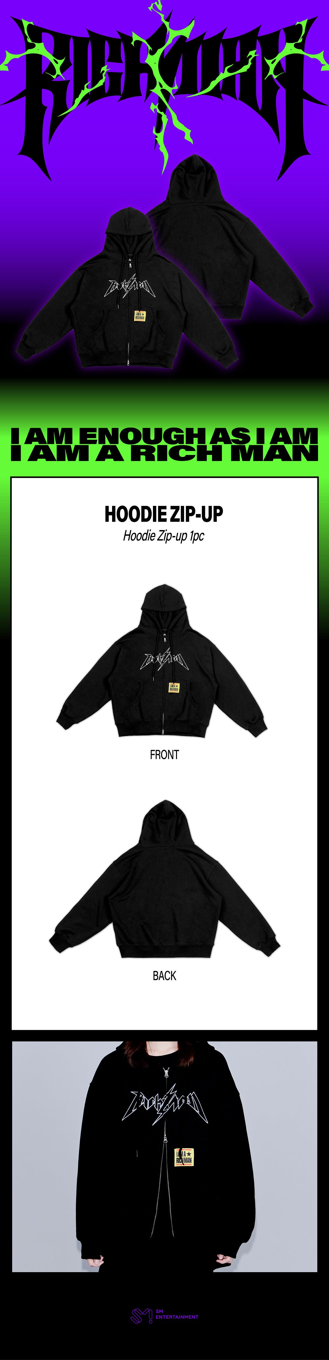 aespa - 6th mini album 'RICH MAN' POP-UP MD (HOODIE ZIP-UP)