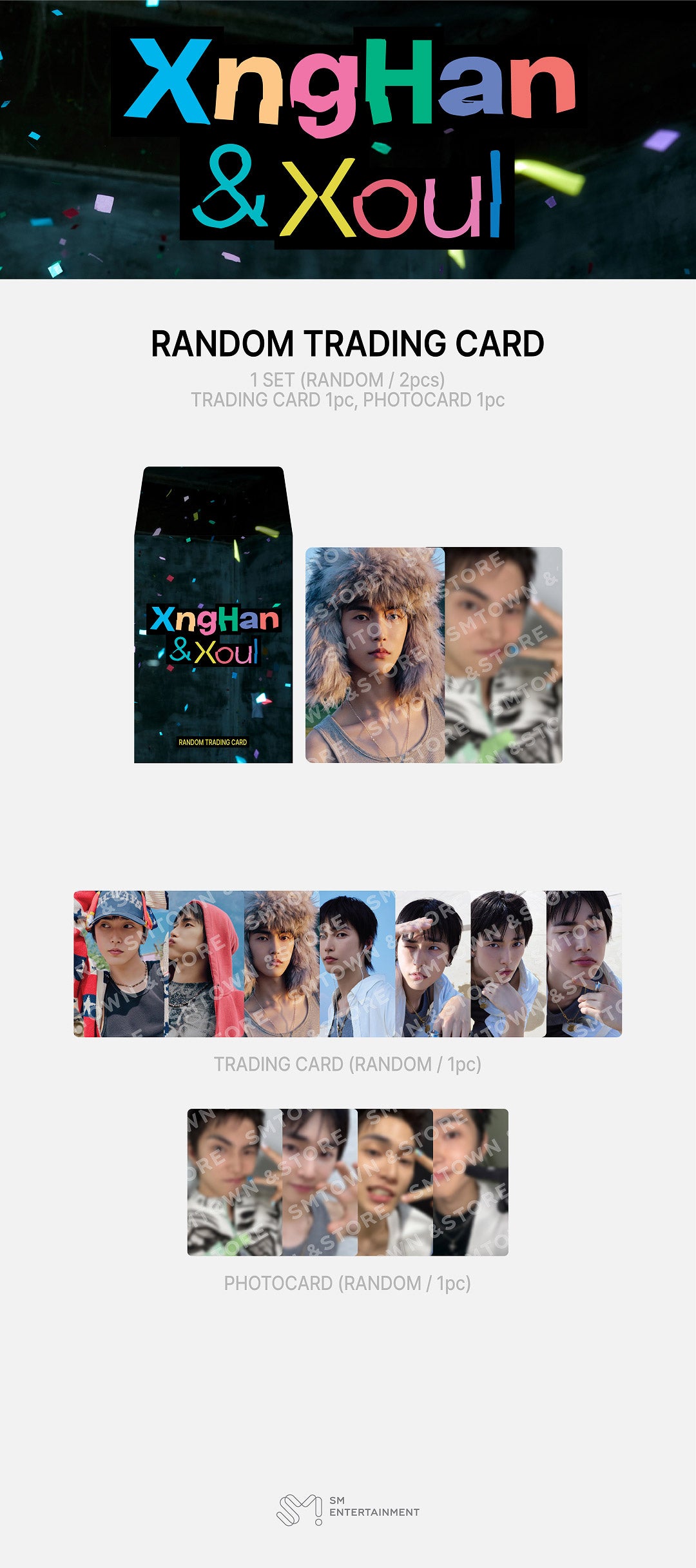 XngHan - 1st Single Album 'Waste No Time' Album MD (RANDOM TRADING CARD)