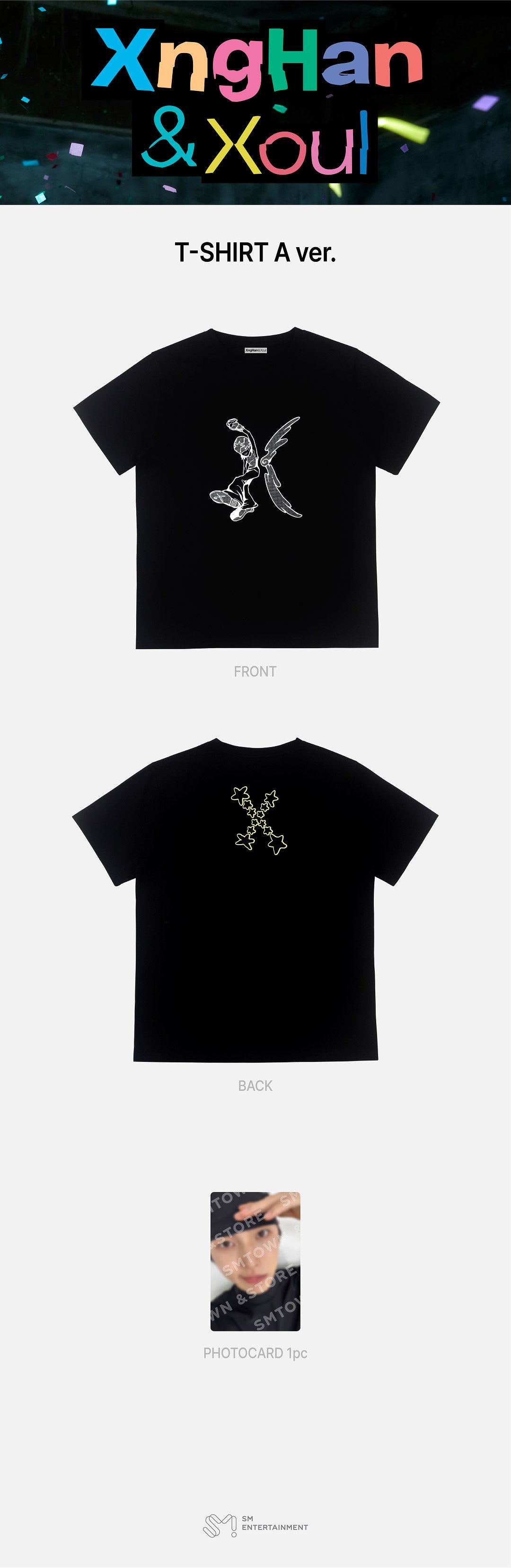 XngHan - 1st Single Album 'Waste No Time' Album MD (T-SHIRT _ A VER)