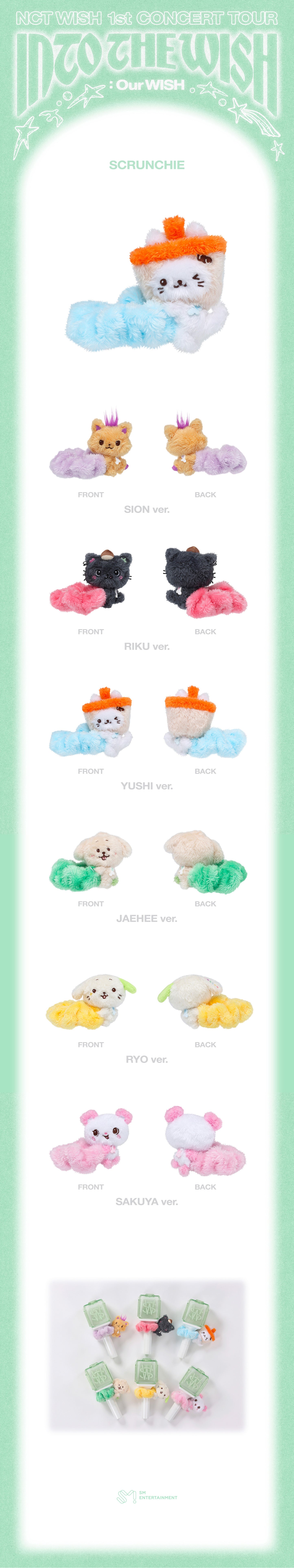 NCT WISH 1st CONCERT TOUR 'INTO THE WISH : Our WISH' MD (SCRUNCHIE)