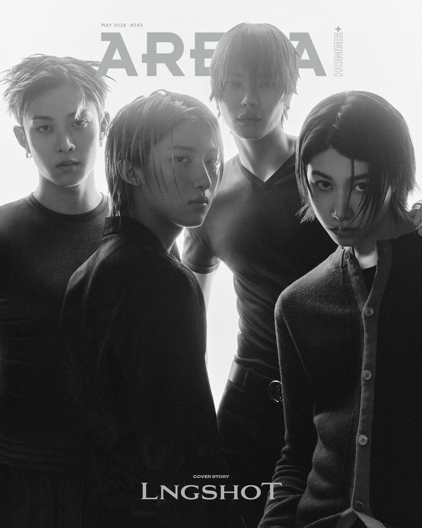 ARENA HOMME 2026.05 x LNGSHOT B TYPE