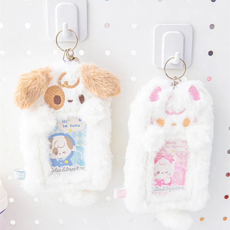 Dog & Cat Fluffy Photocard Holder