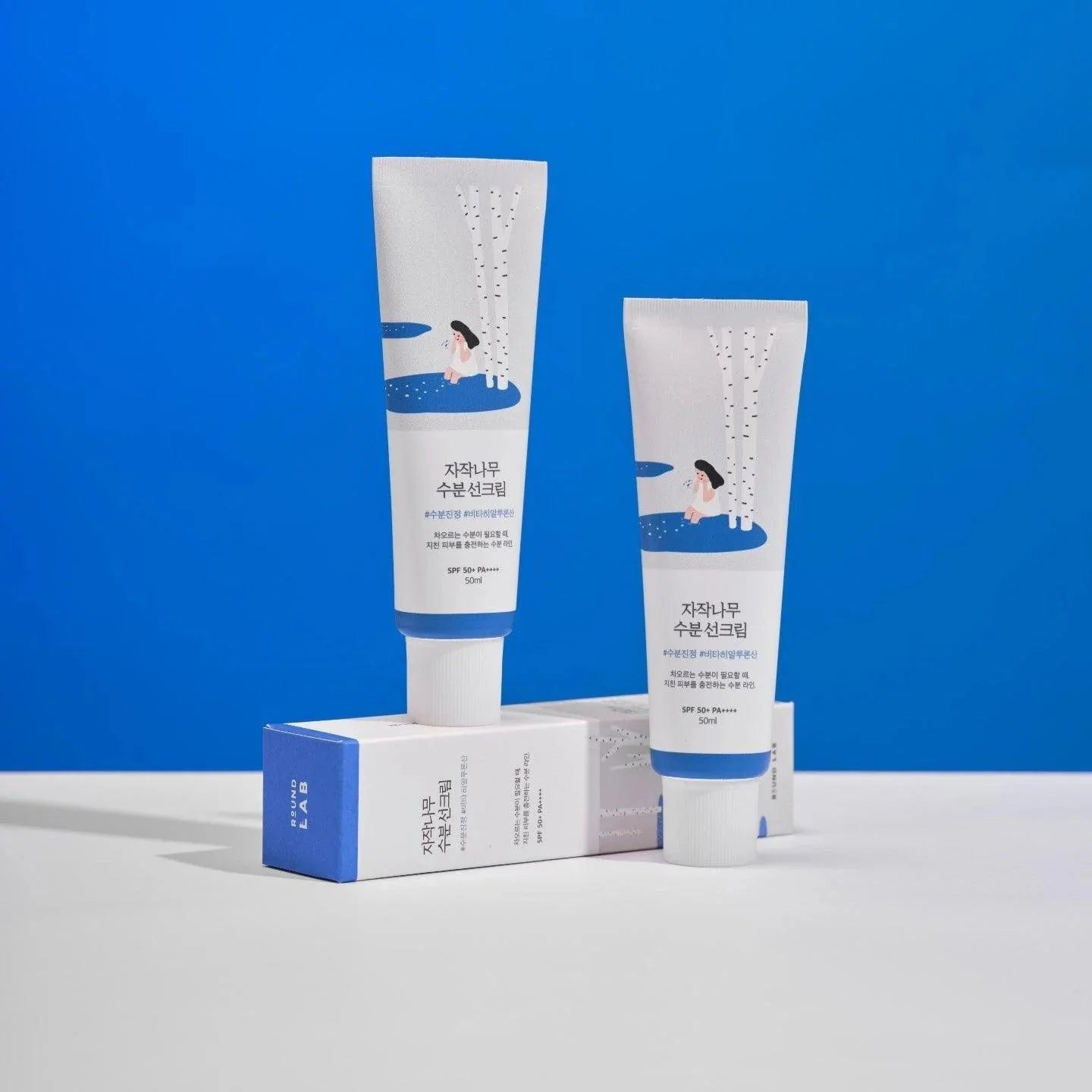 ROUND LAB BIRCH JUICE MOISTURIZING SUNSCREEN 50ml 1+1 Special Set
