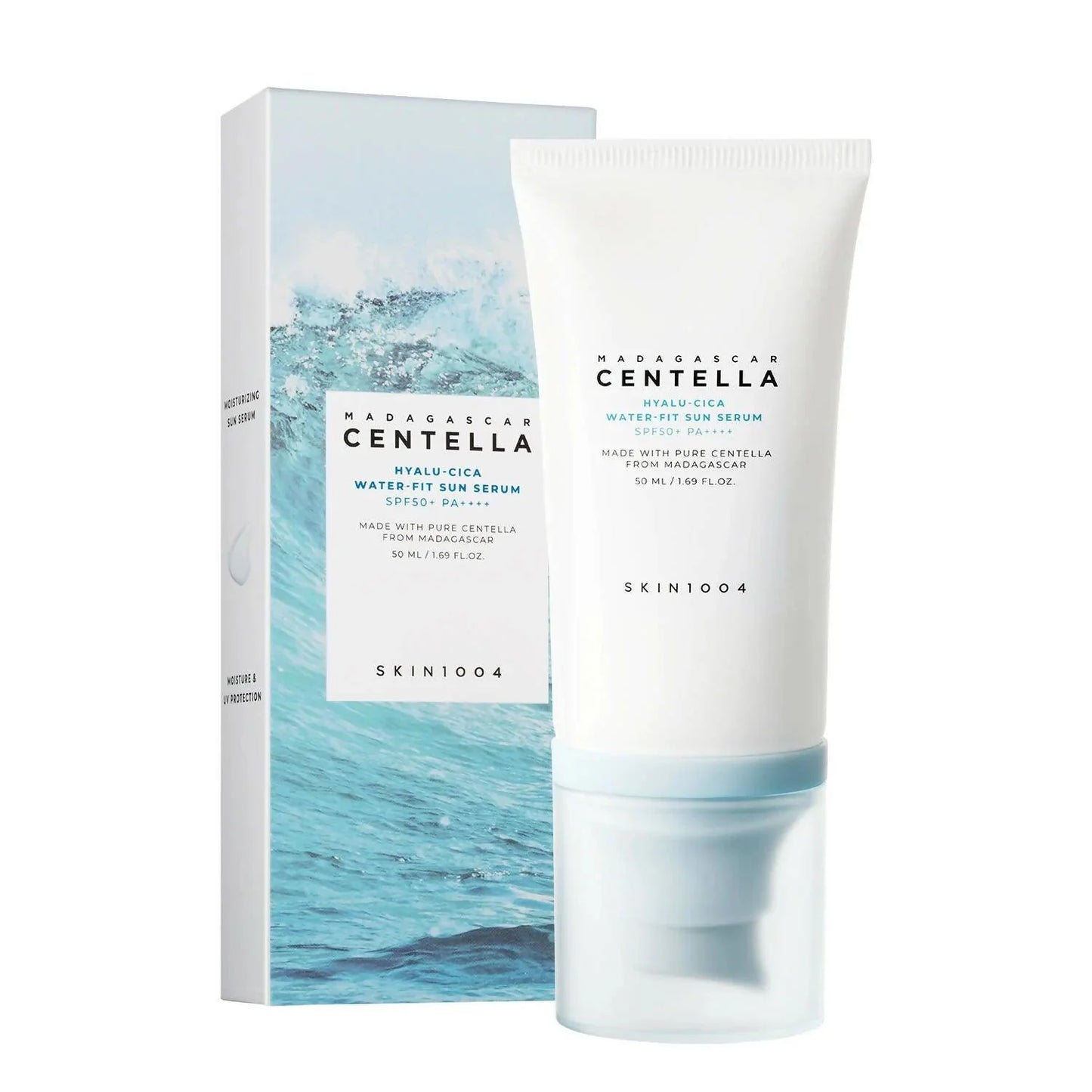 Skin1004 Madagascar Centella Hyalu-Cica Water-Fit Sun Serum (SPF50+ PA++++) 50 ml