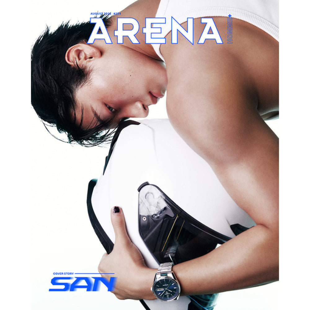 ARENA HOMME 2025.08 x ATEEZ SAN D TYPE