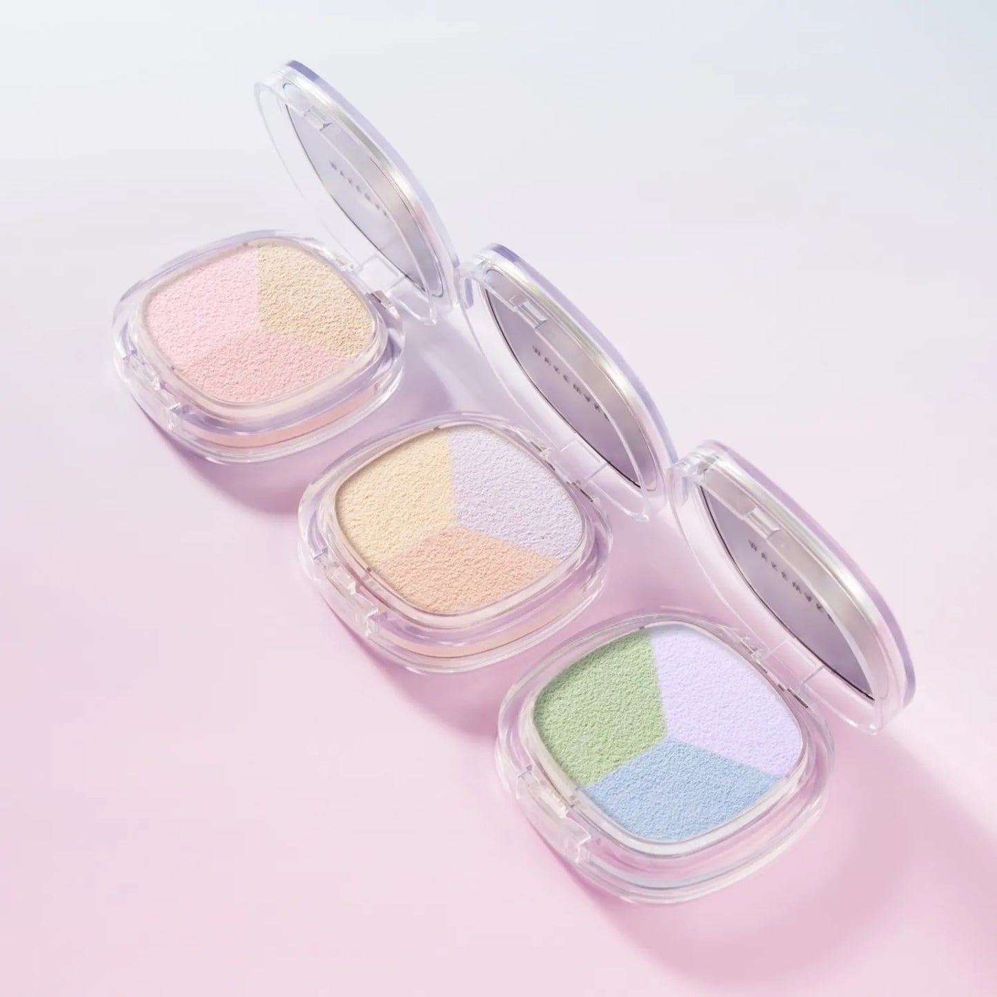 WAKEMAKE Stay Fixer Multi Color Powder Set (+brush)