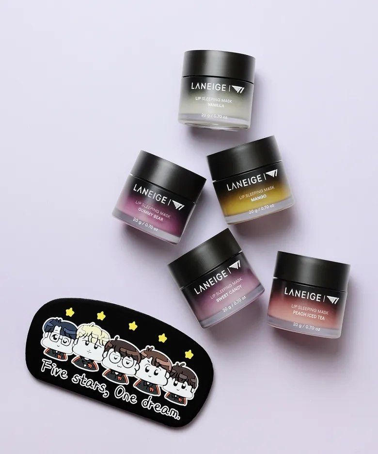 T1 X LANEIGE LIP SLEEPING MASK