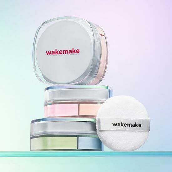 WAKEMAKE Stay Fixer Multi Color Powder Set (+brush)
