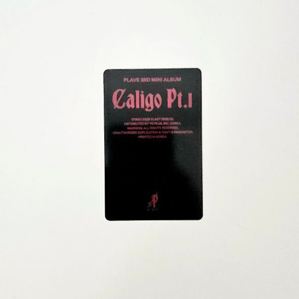 PLAVE Caligo Noah & Bamby Unit Vanguard Version Photocard