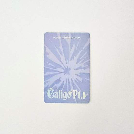 PLAVE Yejun Caligo Vanguard Version Photocard