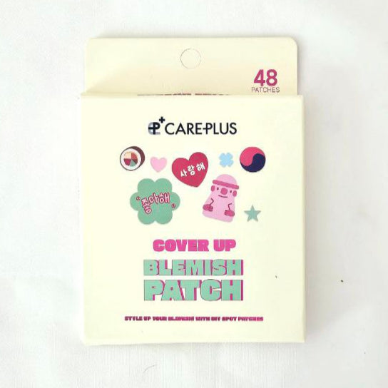 CARE PLUS COVER UP BLEMISH PATCH 48 patches ( K-STYLE PACK 16ea + HAPPY MOOD PACK 32ea )