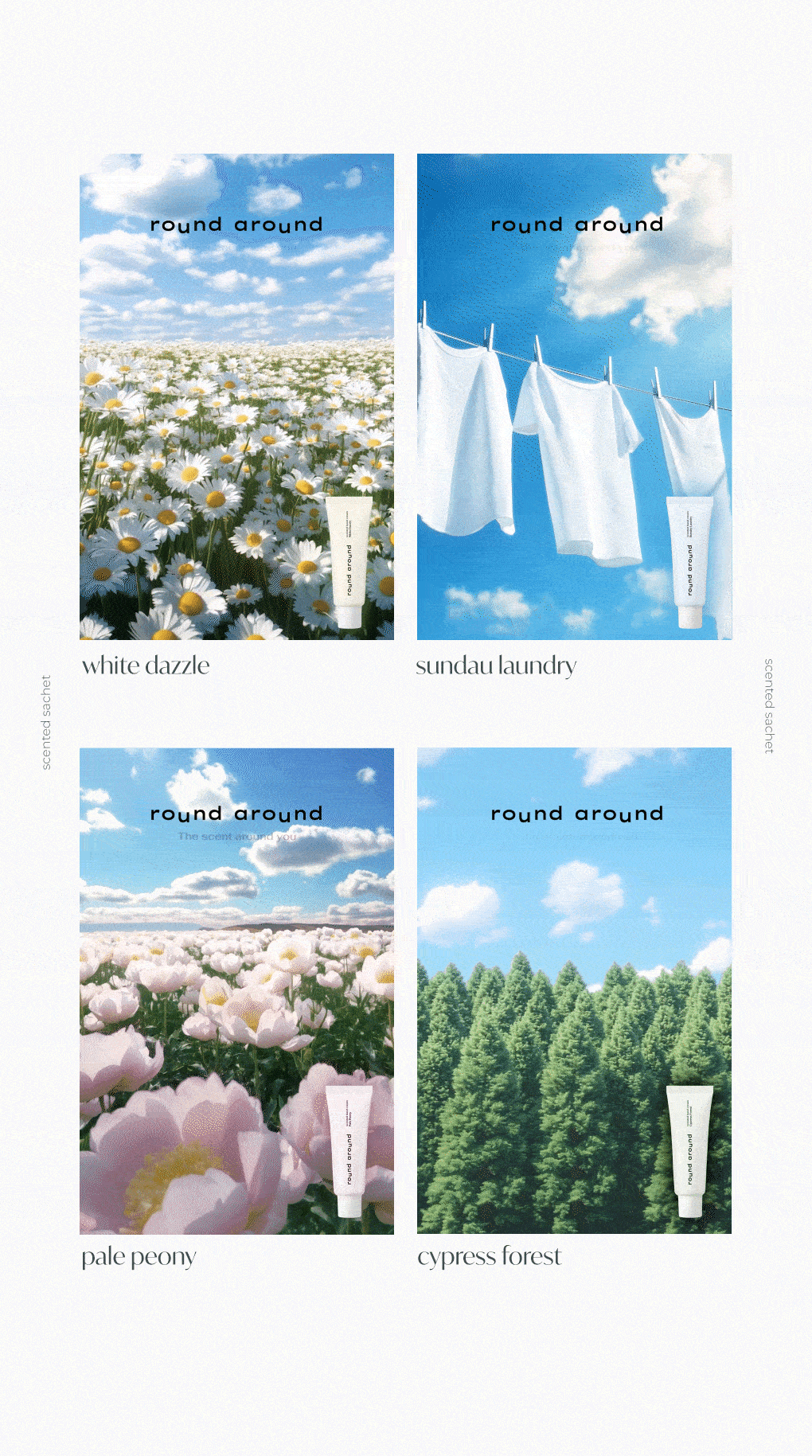 round around Scented Hand Cream 50ml