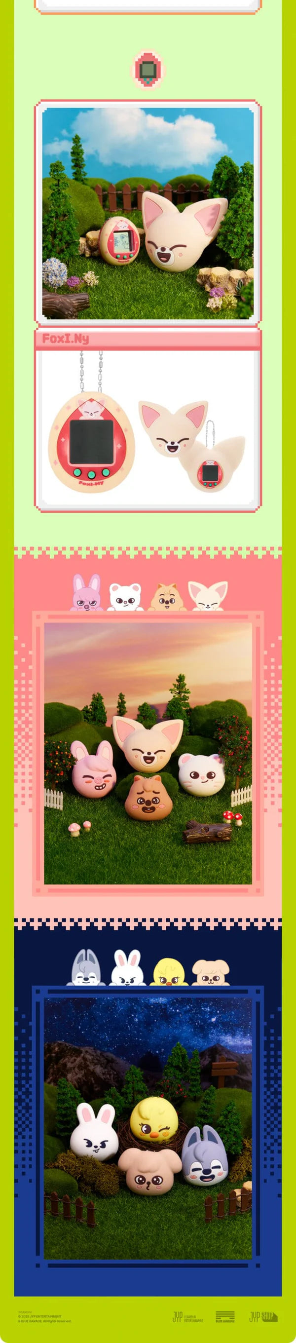 Stray Kids SKZOO TAMAGOTCHI & CASE SET
