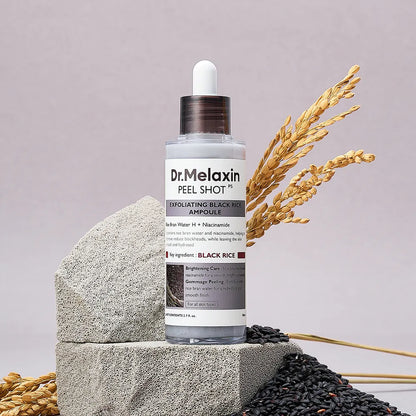 Dr.Melaxin Peel Shot Exfoliating Black Rice Ampoule 80ml