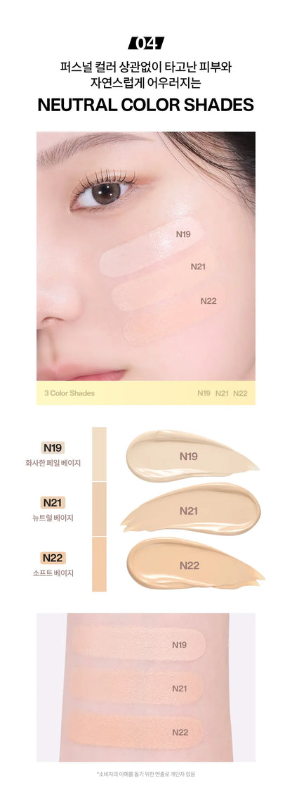 TWOSLASHFOUR Angelic Satin Cushion + REFILL