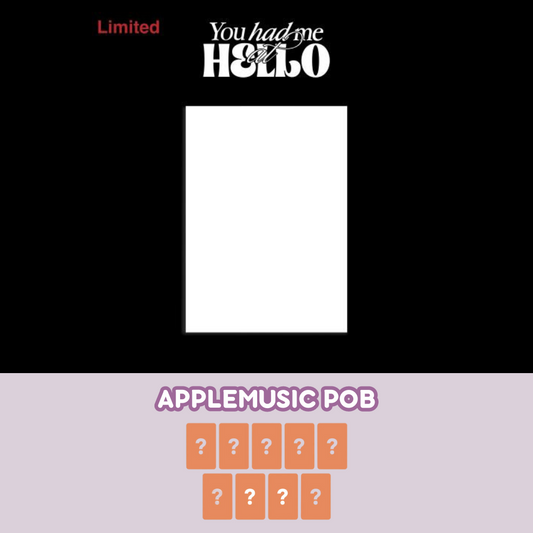 🎁(applemusic) ZEROBASEONE - 3RD MINI ALBUM [You had me at HELLO] (Solar Ver.) (LIMITED)