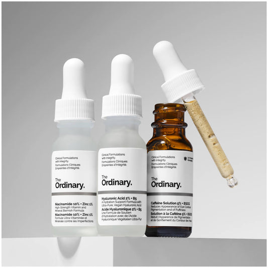The Ordinary المجموعة الأكثر شعبية (سيروم 15 مل + 15 مل + 15 مل)