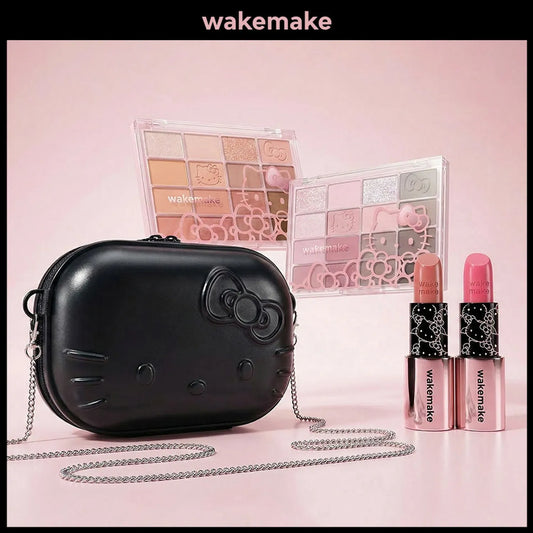 HELLO KITTY × WAKEMAKE Lip & Eye Kit