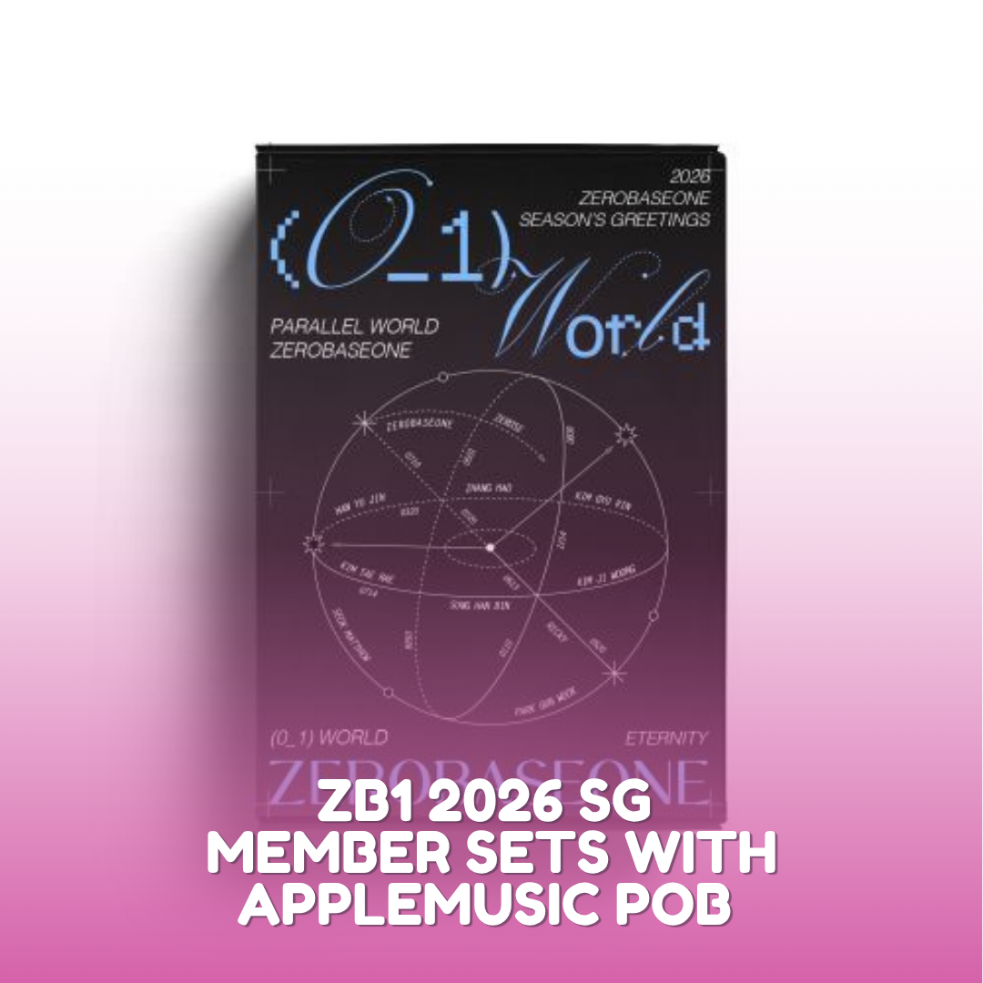 [ MEMBER SETS ] ZEROBASEONE 2026 SEASON GREETINGS With APPLEMUSIC POB