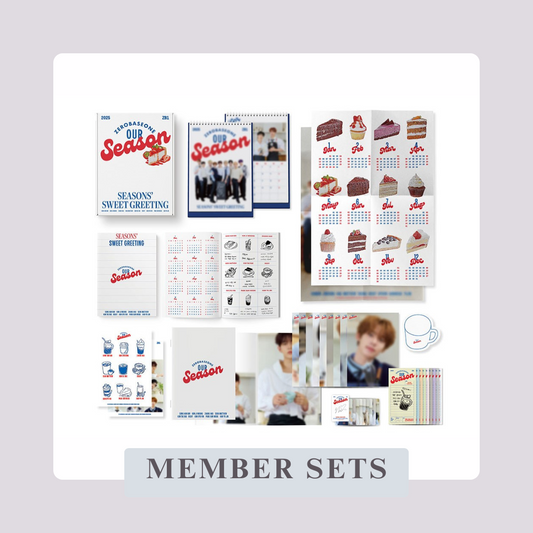 [MEMBER SETS with POB] ZEROBASEONE 2025 Season's Greetings [OUR Season]