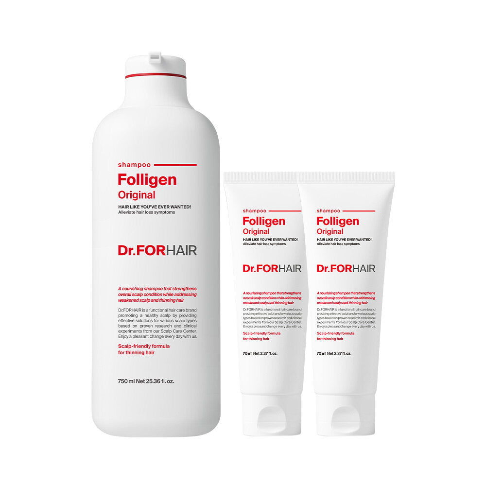 Dr.forhair Folligen Silk Shampoo 750mL Special Set