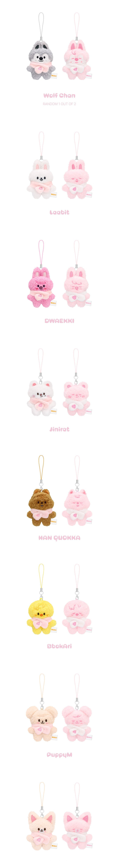 Stray Kids 6TH FANMEETING [STAY in Our Little House] (SKZOO SECRET PLUSH MICRO Ver.)