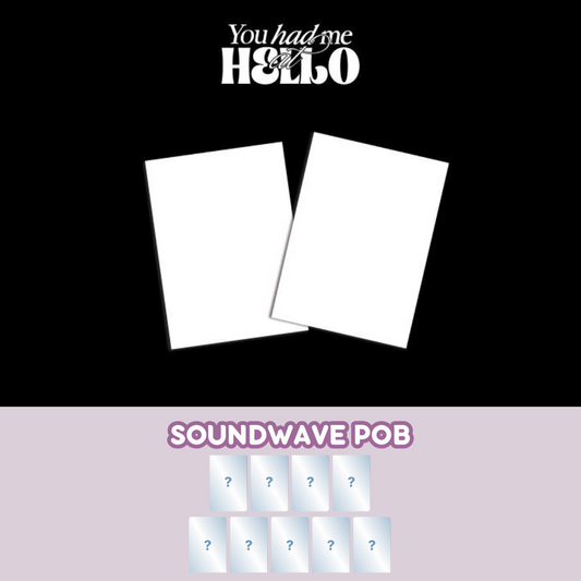 🎁(soundwave) ZEROBASEONE - 3RD MINI ALBUM [You had me at HELLO] (Random Ver.)