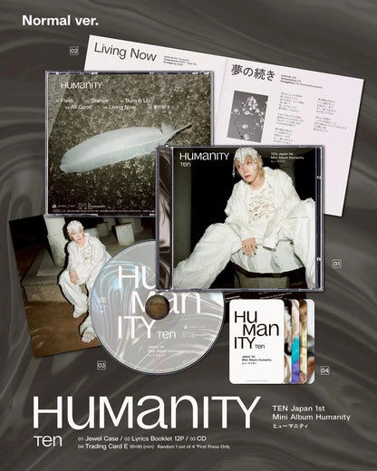TEN - 1st Mini Album [Humanity] (STANDARD)