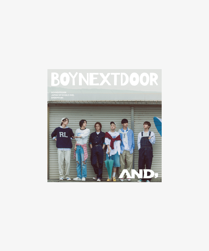 [JP] BOYNEXTDOOR - JAPAN 1ST SINGLE ALBUM [AND,] (LIMITED/STANDARD Ver.)