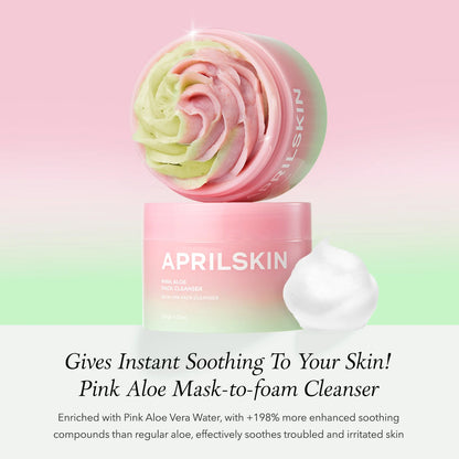 April Skin Pink Aloe Pack Cleanser