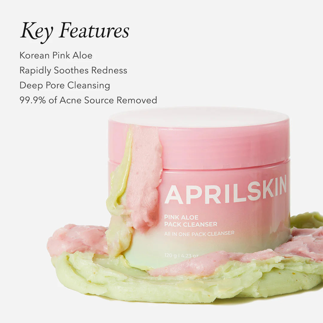 April Skin Pink Aloe Pack Cleanser