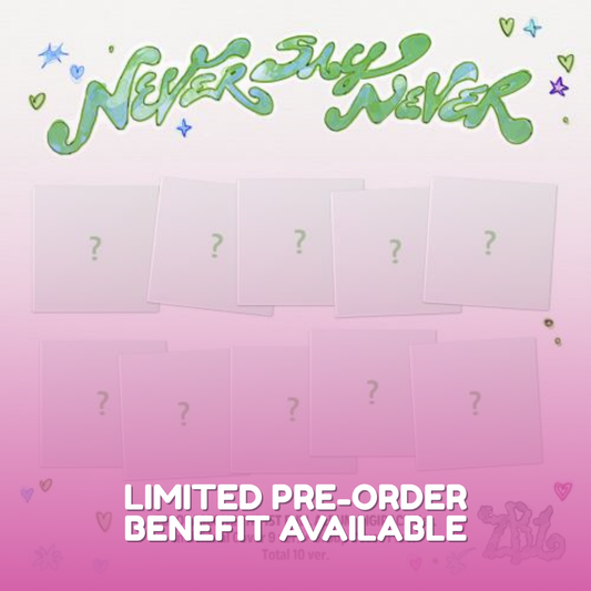ZEROBASEONE - THE 1ST FULL ALBUM [NEVER SAY NEVER] (DIGIPACK Ver.) (10 TYPES Random