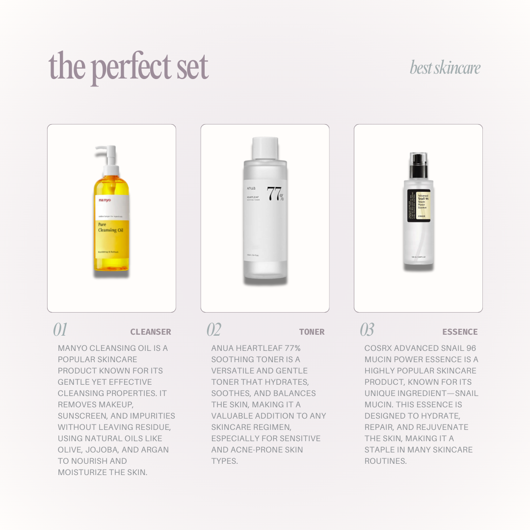 The perfect set - Best skincare