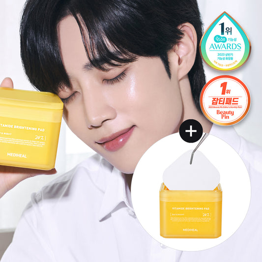 MEDIHEAL Vitamide Brightening Pad 100P 🎁 Double Pack