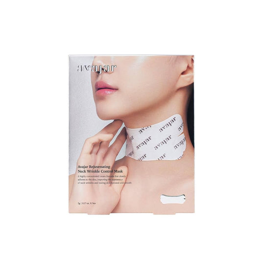 Avajar Rejuvenating Neck Wrinkle Control Mask 5P