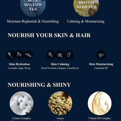 Teabless Cotton Blue Mallow Tea Perfume Hair & Body Mist 100ml