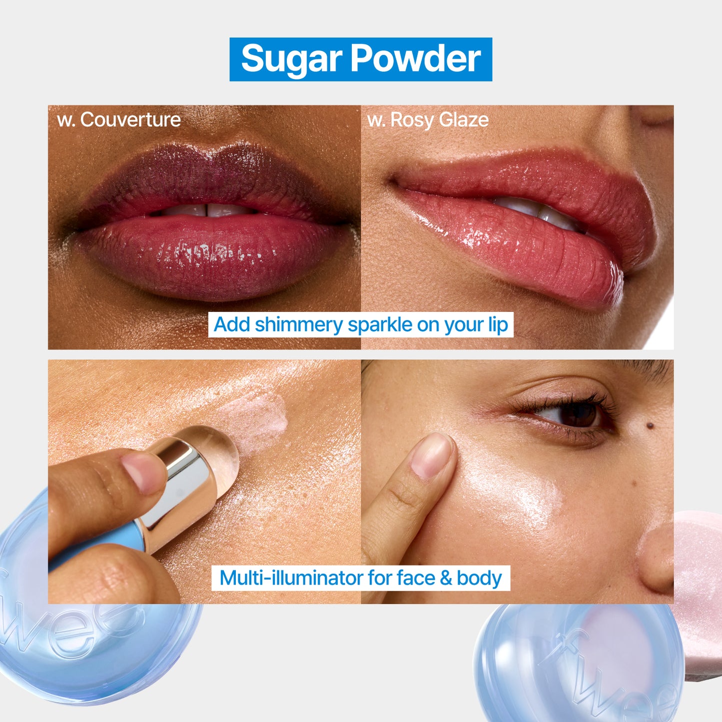 fwee Lip&Cheek Starter Set [3 Types]