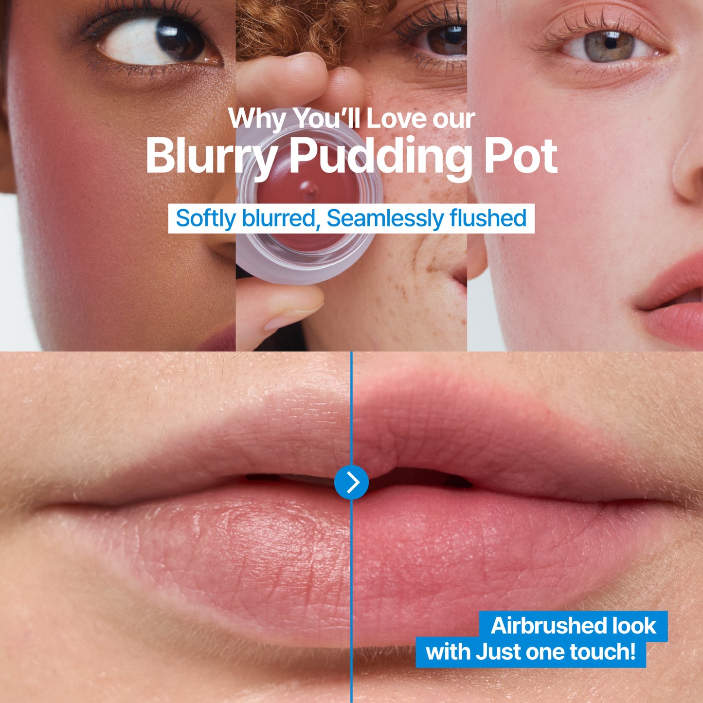 fwee Lip&Cheek Starter Set [3 Types]
