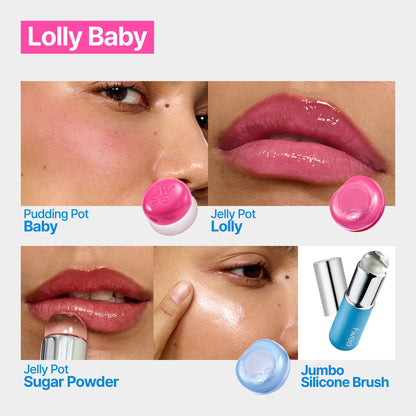 fwee Lip&Cheek Starter Set [3 Types]