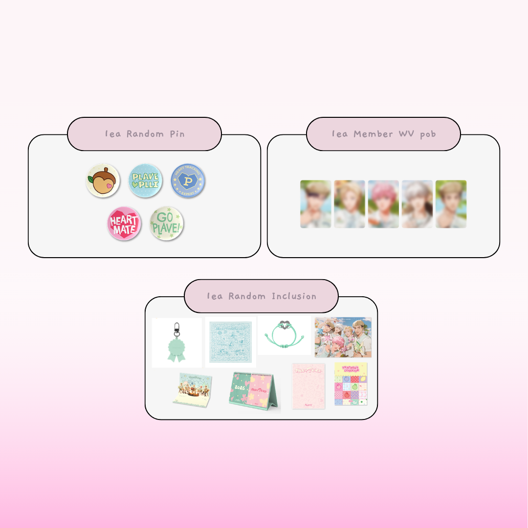[ MEMBER SETS ] 2026 PLAVE SEASON'S GREETINGS 🎁+ WEVERSE POB