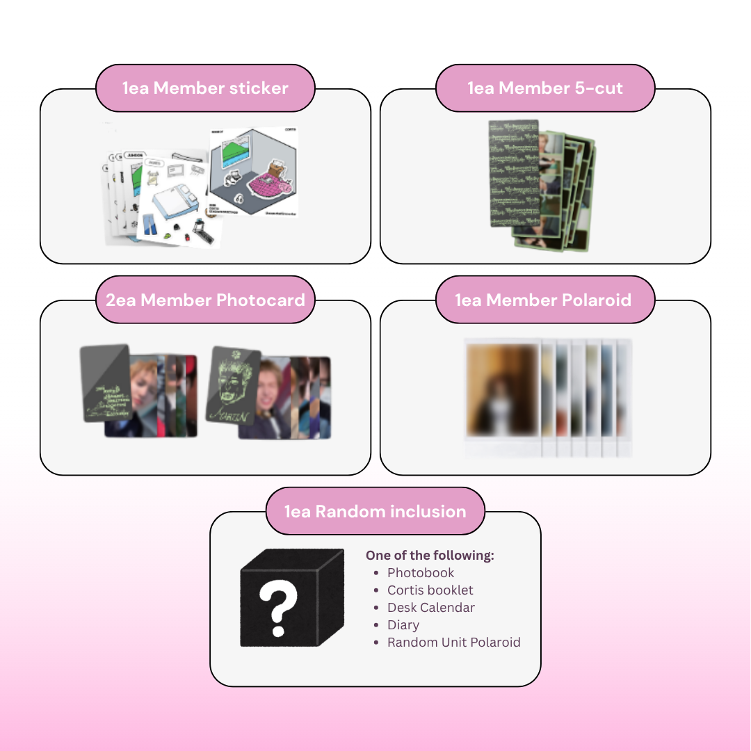 [ MEMBER SETS ] 2026 CORTIS SEASON'S GREETINGS